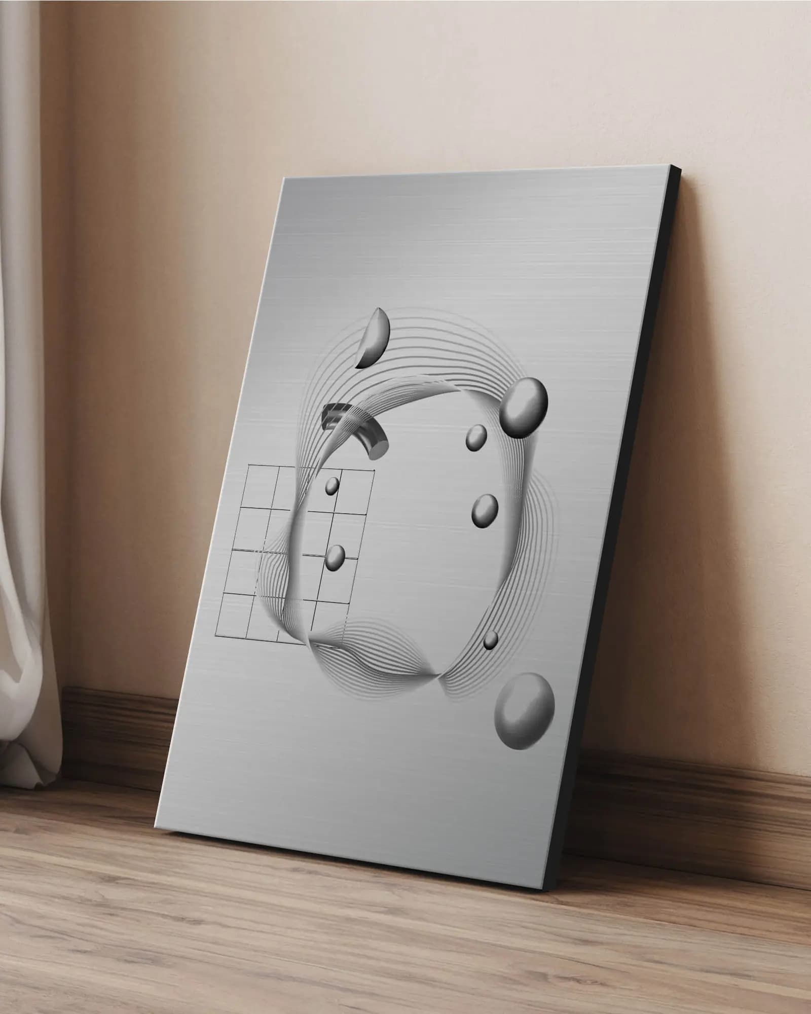 Metallic prints with your own image at Robertsfoto