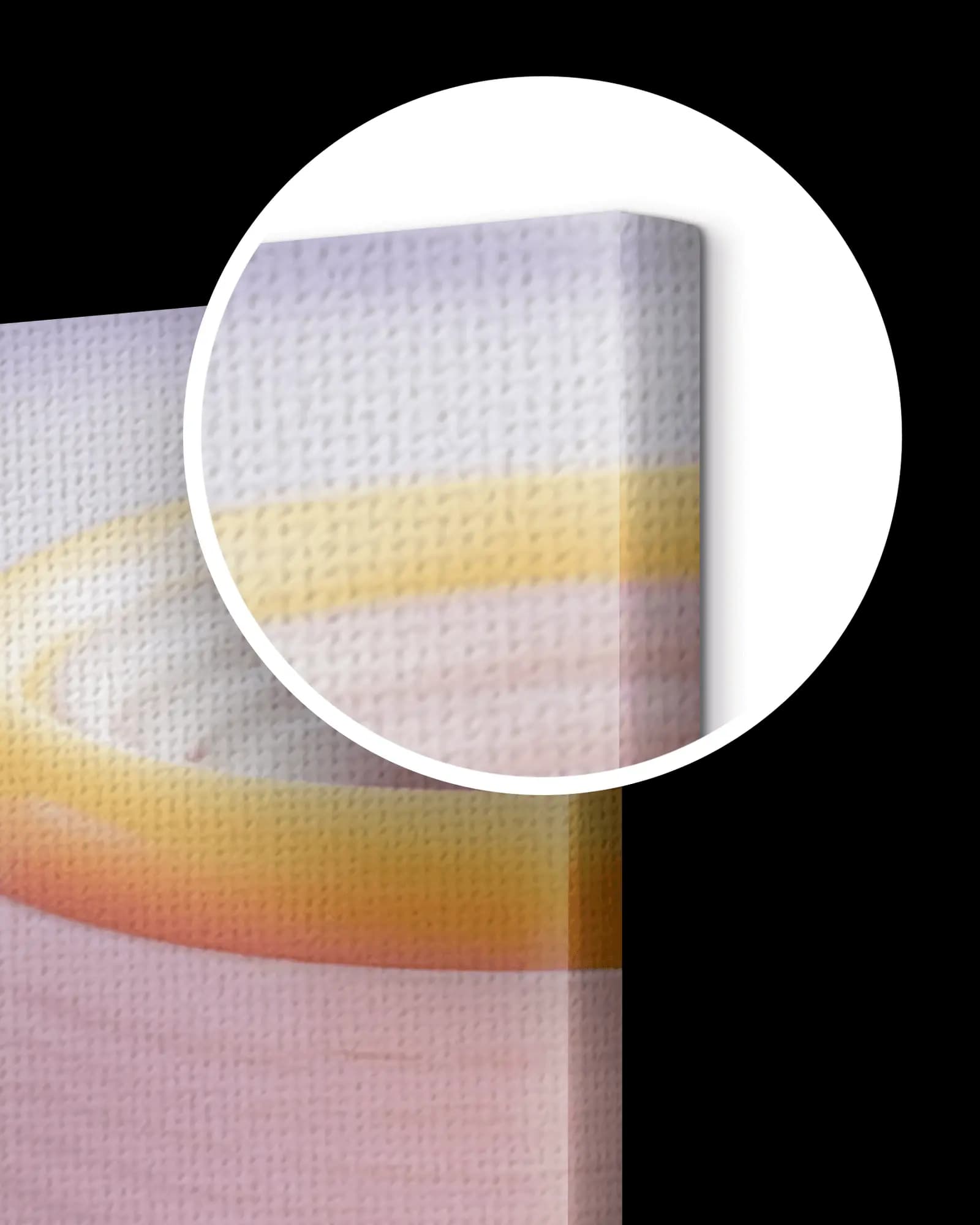 Canvas prints with your own image with a portrait image